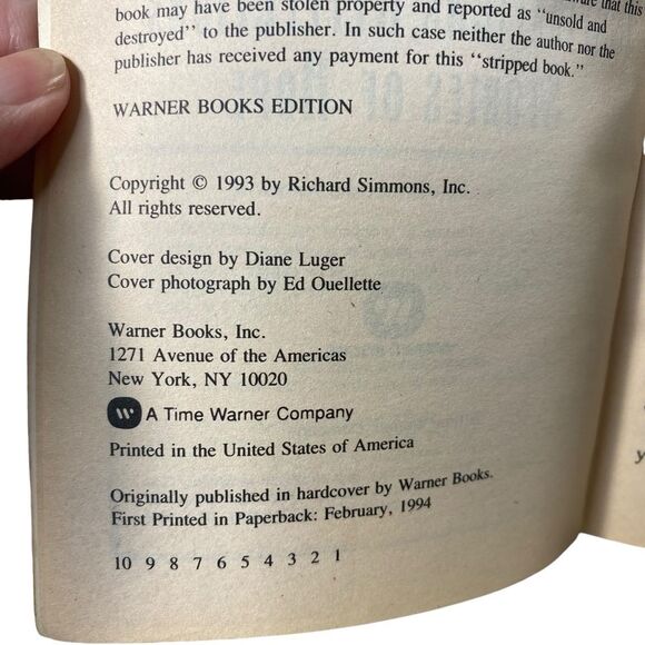 Richard Simmons Never Give Up Inspirations Reflections Stories of Hope Paperback - Picture 5 of 8